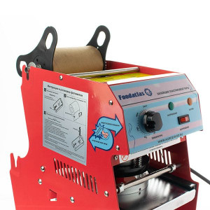 Запайщик пластиковой тары полуавтомат (стакан d70-90) WY-863  трейсилер Foodatlas